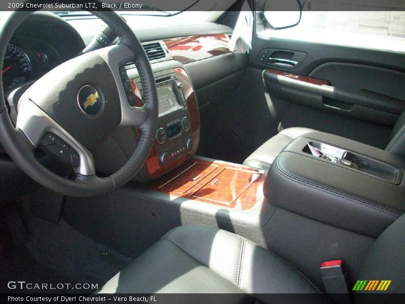 Black / Ebony 2009 Chevrolet Suburban LTZ
