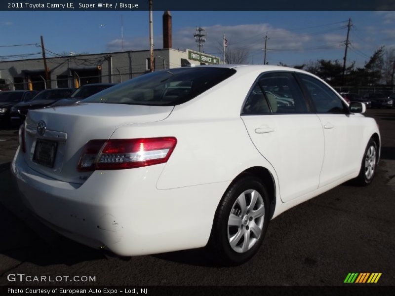 Super White / Bisque 2011 Toyota Camry LE