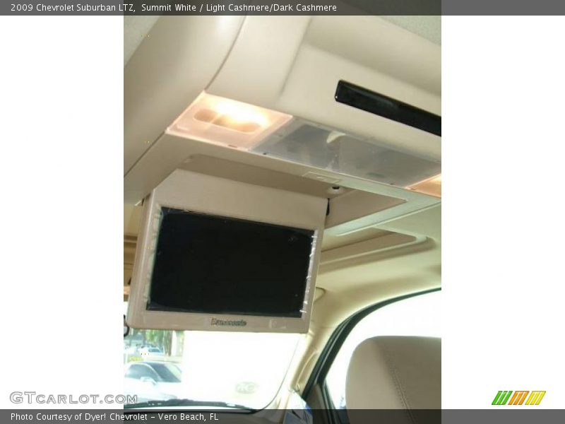Summit White / Light Cashmere/Dark Cashmere 2009 Chevrolet Suburban LTZ