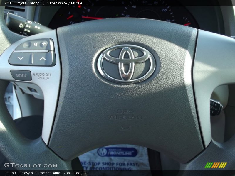 Super White / Bisque 2011 Toyota Camry LE