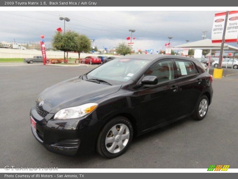 Black Sand Mica / Ash Gray 2009 Toyota Matrix 1.8