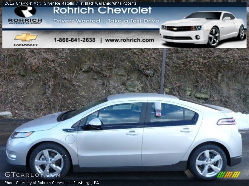 Silver Ice Metallic / Jet Black/Ceramic White Accents 2013 Chevrolet Volt