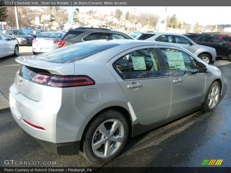 Silver Ice Metallic / Jet Black/Ceramic White Accents 2013 Chevrolet Volt