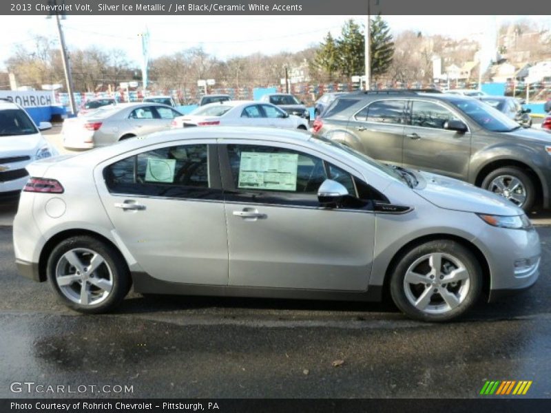 Silver Ice Metallic / Jet Black/Ceramic White Accents 2013 Chevrolet Volt