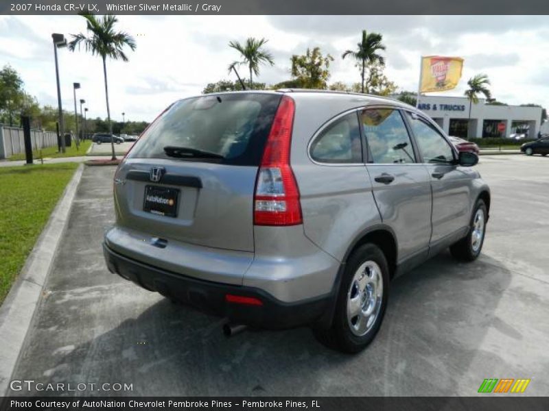 Whistler Silver Metallic / Gray 2007 Honda CR-V LX