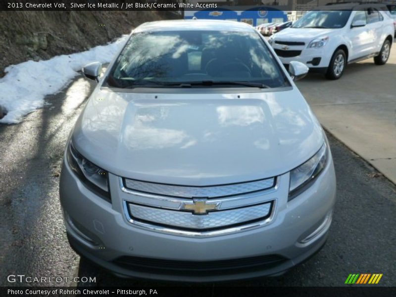 Silver Ice Metallic / Jet Black/Ceramic White Accents 2013 Chevrolet Volt