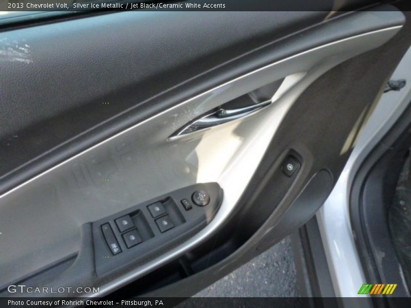 Silver Ice Metallic / Jet Black/Ceramic White Accents 2013 Chevrolet Volt