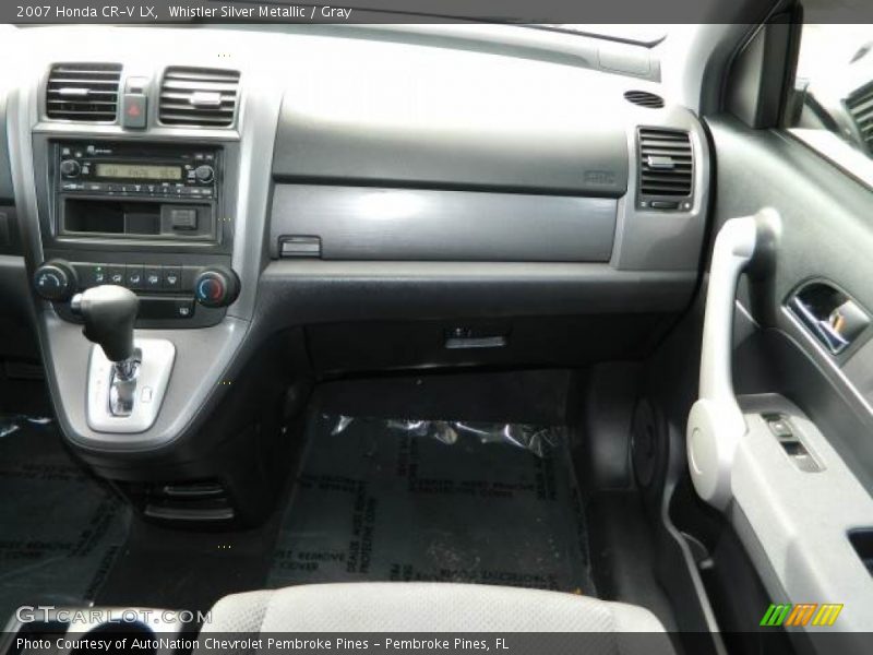 Whistler Silver Metallic / Gray 2007 Honda CR-V LX