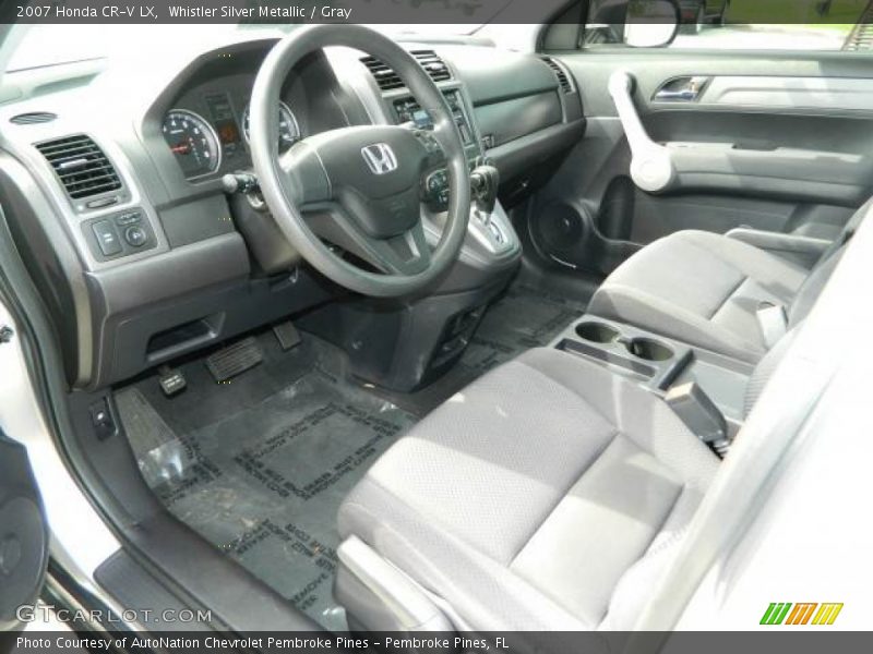 Whistler Silver Metallic / Gray 2007 Honda CR-V LX