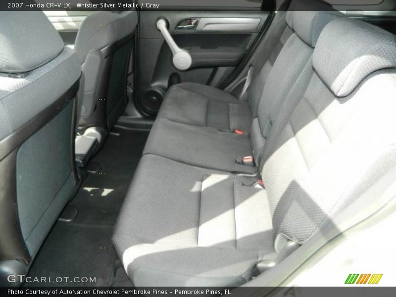 Whistler Silver Metallic / Gray 2007 Honda CR-V LX