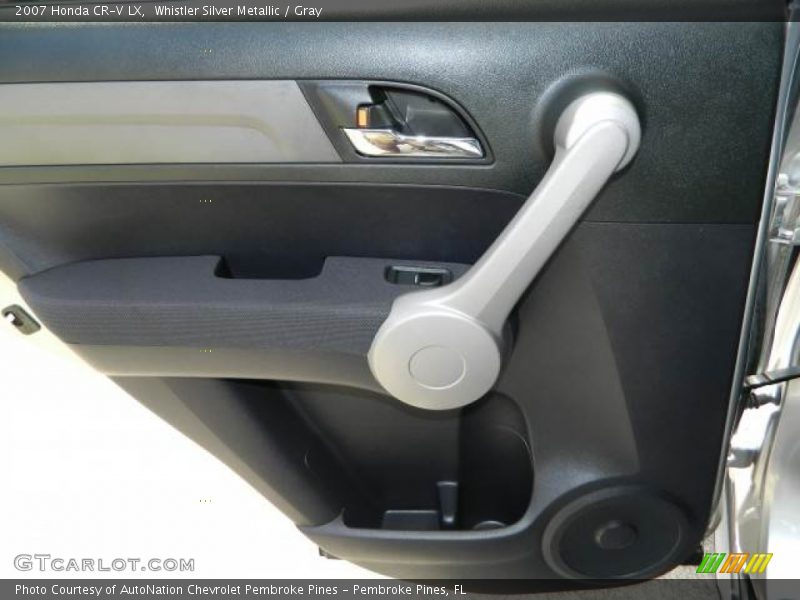 Whistler Silver Metallic / Gray 2007 Honda CR-V LX