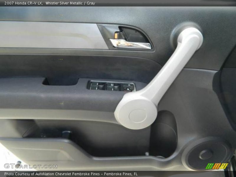 Whistler Silver Metallic / Gray 2007 Honda CR-V LX