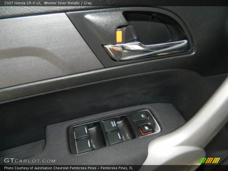 Whistler Silver Metallic / Gray 2007 Honda CR-V LX