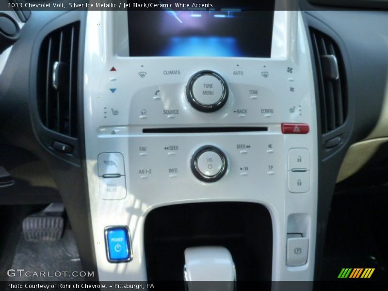 Silver Ice Metallic / Jet Black/Ceramic White Accents 2013 Chevrolet Volt