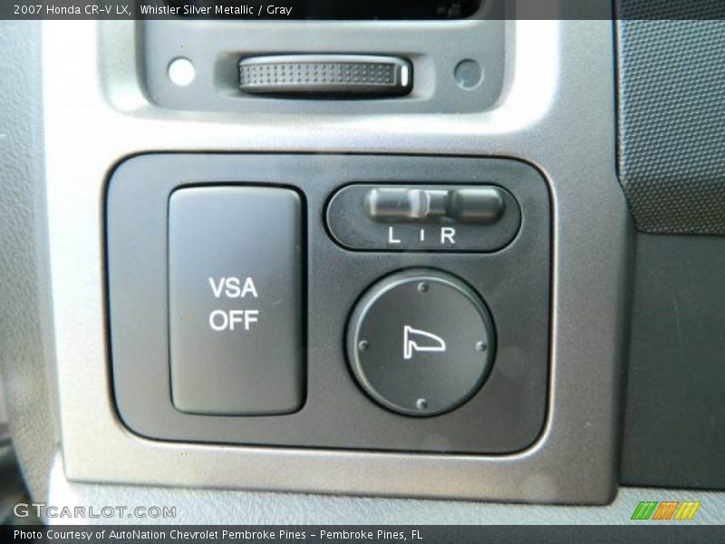 Whistler Silver Metallic / Gray 2007 Honda CR-V LX