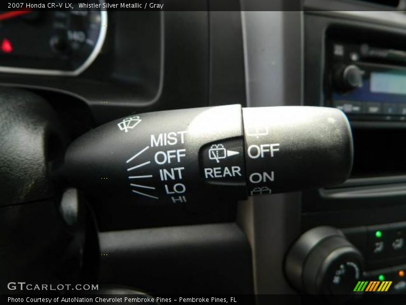 Whistler Silver Metallic / Gray 2007 Honda CR-V LX