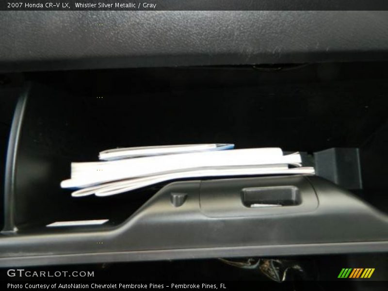 Whistler Silver Metallic / Gray 2007 Honda CR-V LX
