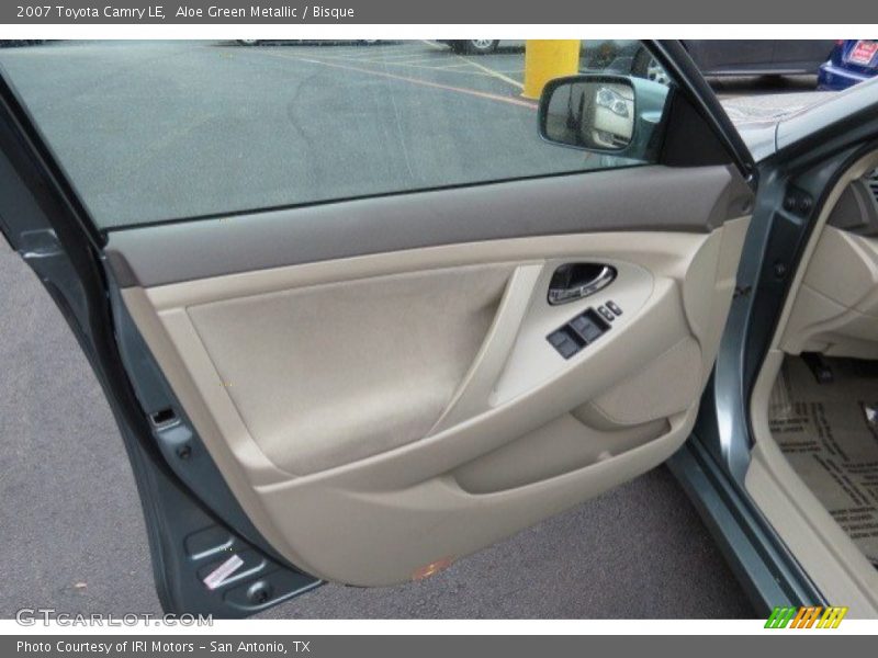 Aloe Green Metallic / Bisque 2007 Toyota Camry LE