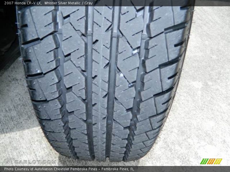 Whistler Silver Metallic / Gray 2007 Honda CR-V LX
