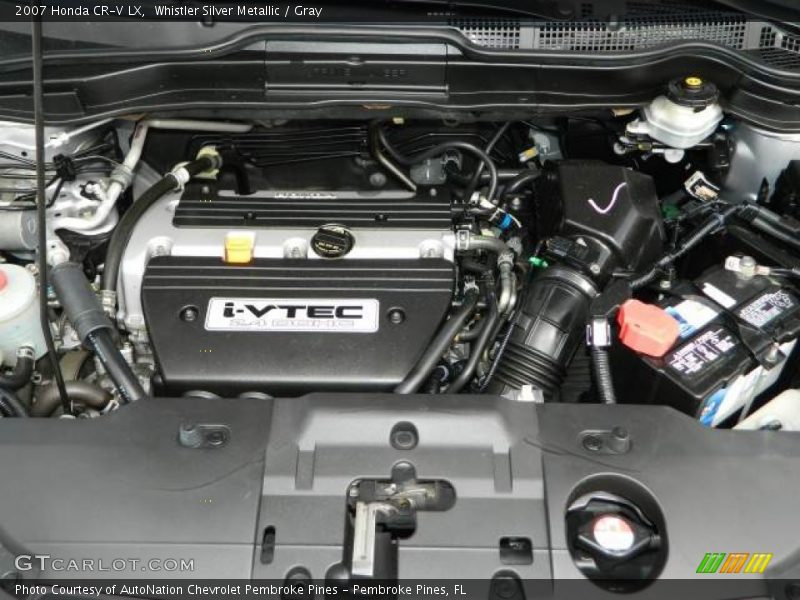 Whistler Silver Metallic / Gray 2007 Honda CR-V LX