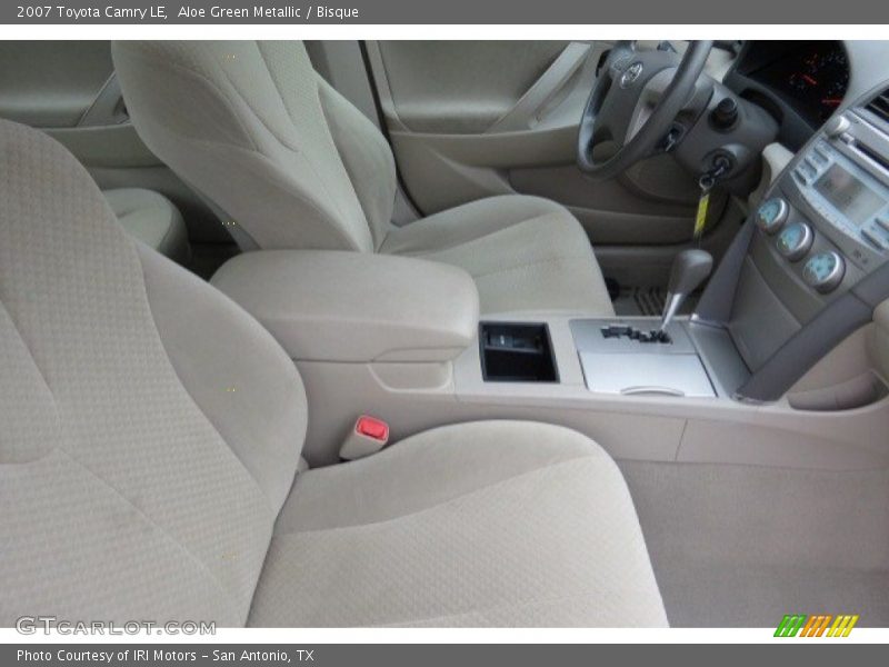 Aloe Green Metallic / Bisque 2007 Toyota Camry LE