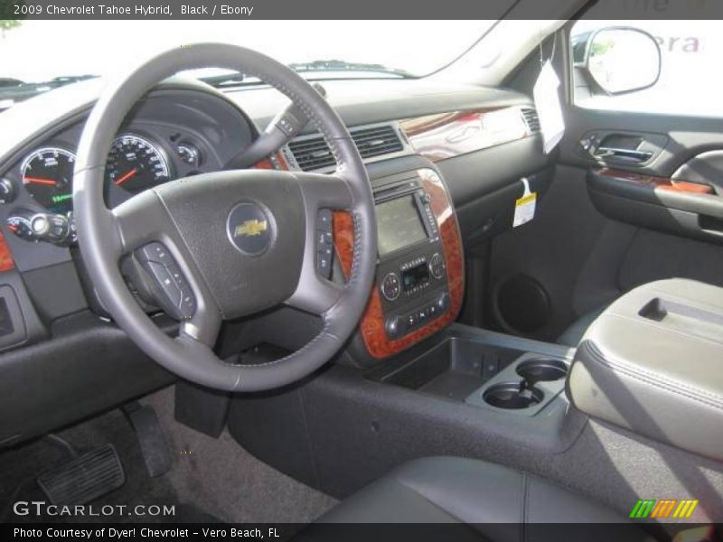 Black / Ebony 2009 Chevrolet Tahoe Hybrid