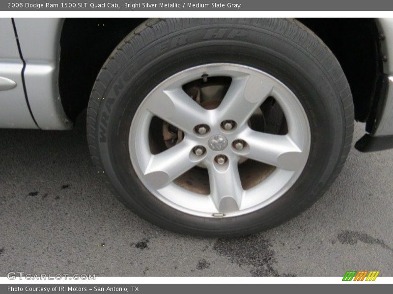 Bright Silver Metallic / Medium Slate Gray 2006 Dodge Ram 1500 SLT Quad Cab