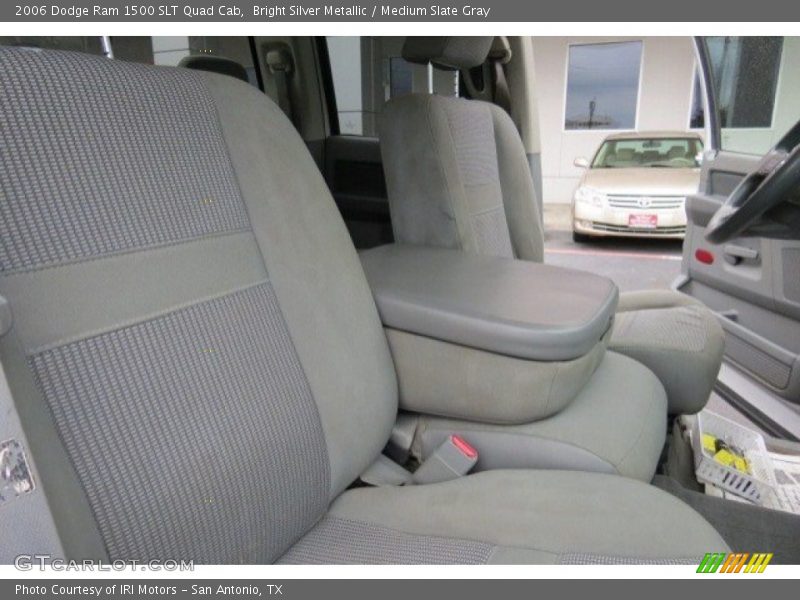 Bright Silver Metallic / Medium Slate Gray 2006 Dodge Ram 1500 SLT Quad Cab