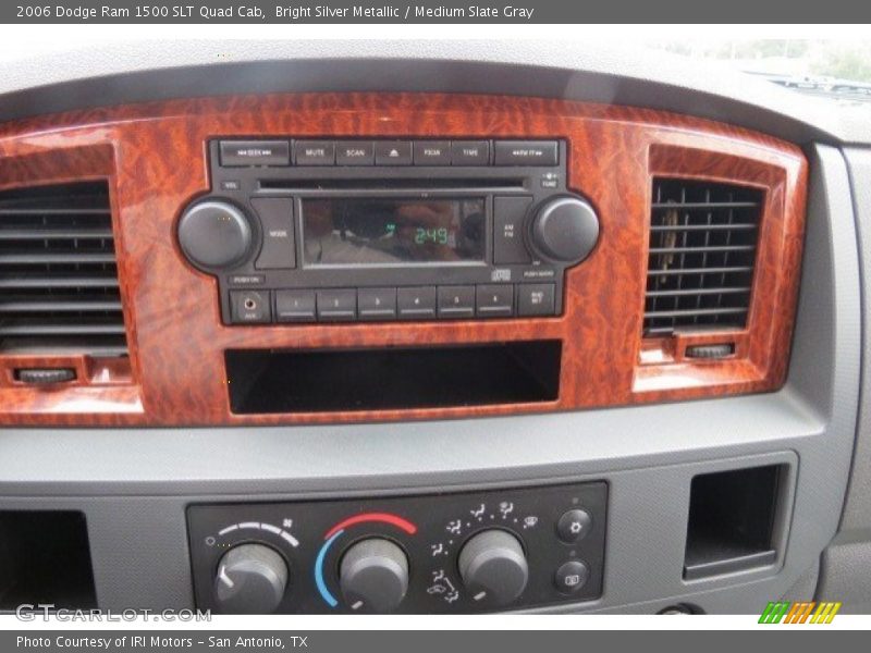 Bright Silver Metallic / Medium Slate Gray 2006 Dodge Ram 1500 SLT Quad Cab
