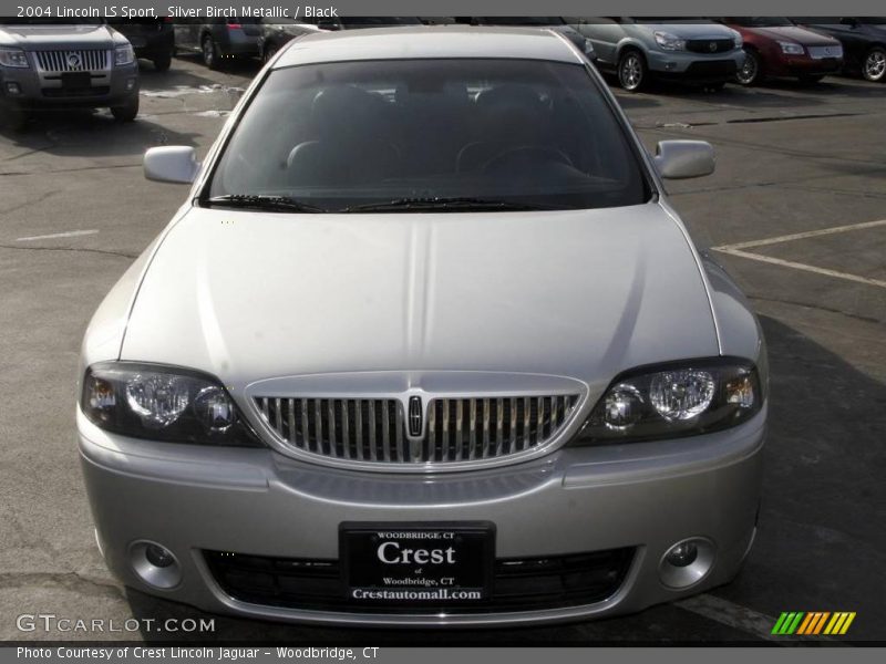 Silver Birch Metallic / Black 2004 Lincoln LS Sport