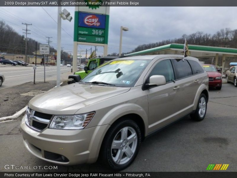 Light Sandstone Metallic / Pastel Pebble Beige 2009 Dodge Journey SXT AWD