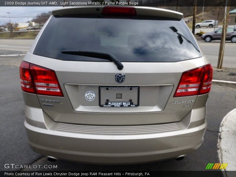 Light Sandstone Metallic / Pastel Pebble Beige 2009 Dodge Journey SXT AWD