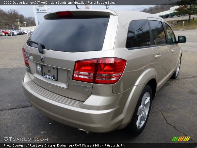 Light Sandstone Metallic / Pastel Pebble Beige 2009 Dodge Journey SXT AWD