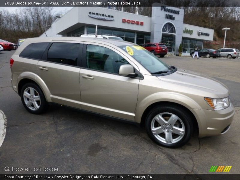 Light Sandstone Metallic / Pastel Pebble Beige 2009 Dodge Journey SXT AWD