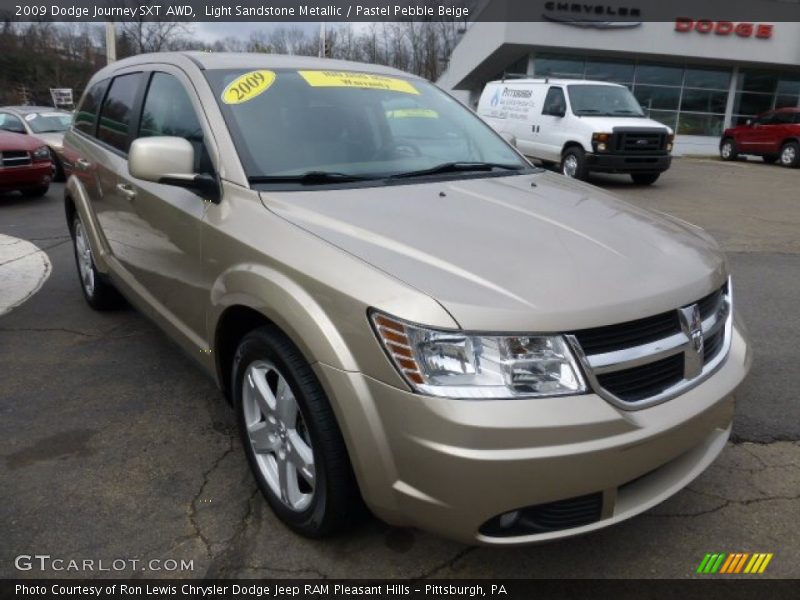 Front 3/4 View of 2009 Journey SXT AWD