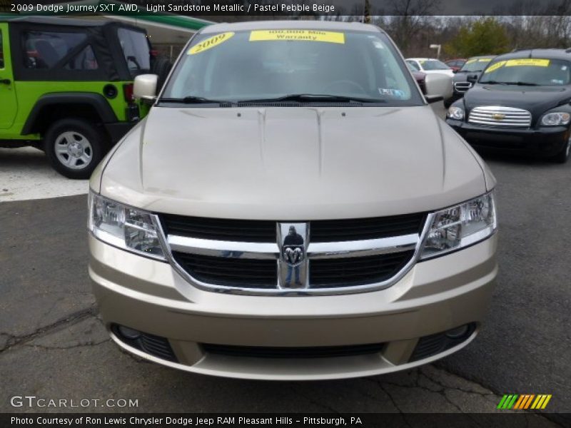 Light Sandstone Metallic / Pastel Pebble Beige 2009 Dodge Journey SXT AWD