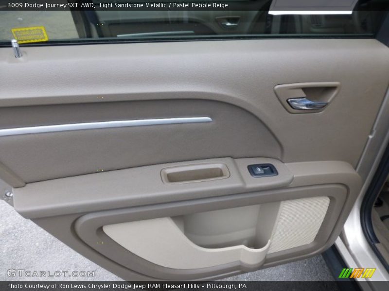 Light Sandstone Metallic / Pastel Pebble Beige 2009 Dodge Journey SXT AWD