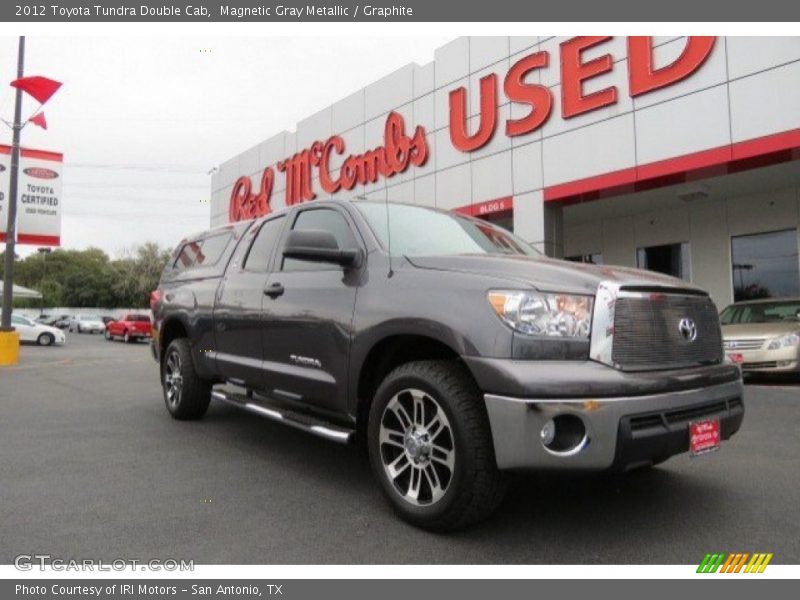Magnetic Gray Metallic / Graphite 2012 Toyota Tundra Double Cab