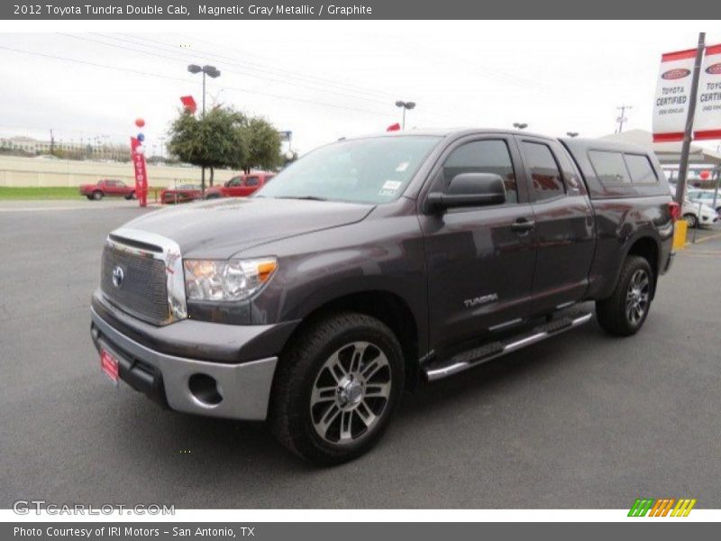 Magnetic Gray Metallic / Graphite 2012 Toyota Tundra Double Cab