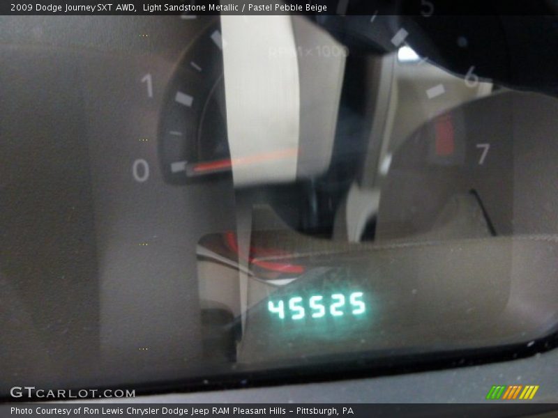 Light Sandstone Metallic / Pastel Pebble Beige 2009 Dodge Journey SXT AWD
