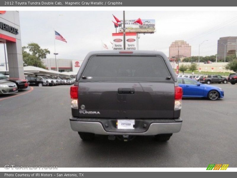 Magnetic Gray Metallic / Graphite 2012 Toyota Tundra Double Cab