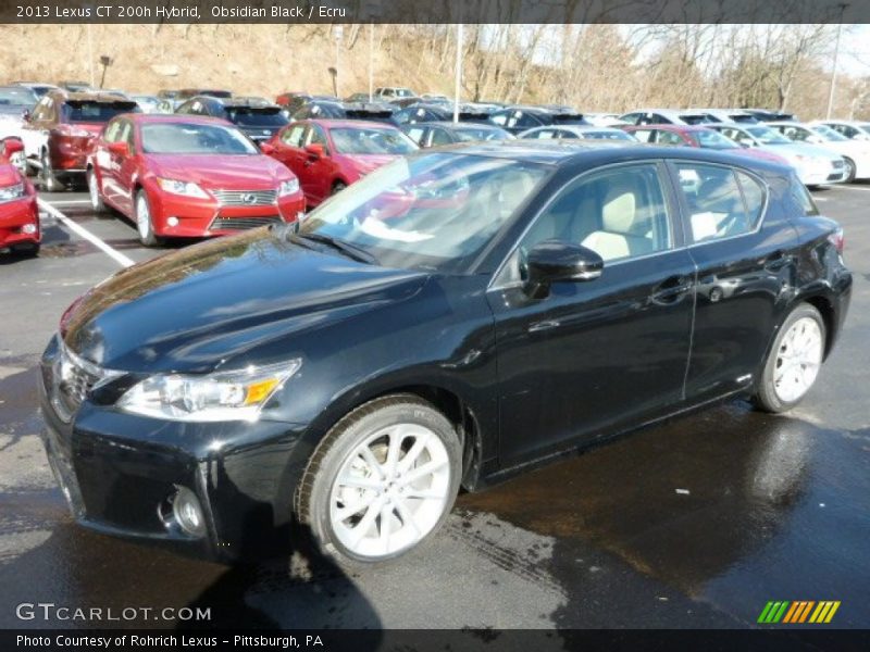 Obsidian Black / Ecru 2013 Lexus CT 200h Hybrid