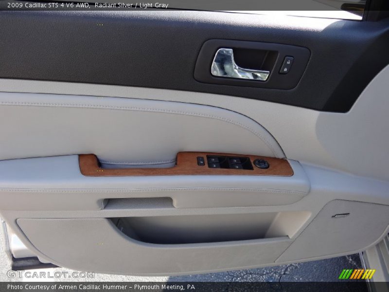 Radiant Silver / Light Gray 2009 Cadillac STS 4 V6 AWD