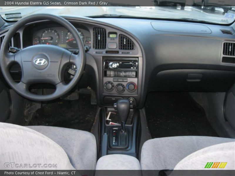 Dashboard of 2004 Elantra GLS Sedan