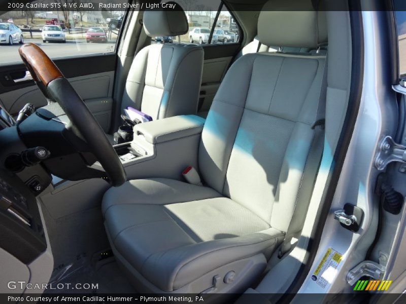 Radiant Silver / Light Gray 2009 Cadillac STS 4 V6 AWD
