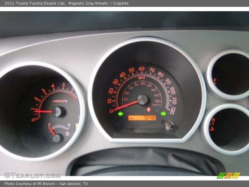 Magnetic Gray Metallic / Graphite 2012 Toyota Tundra Double Cab