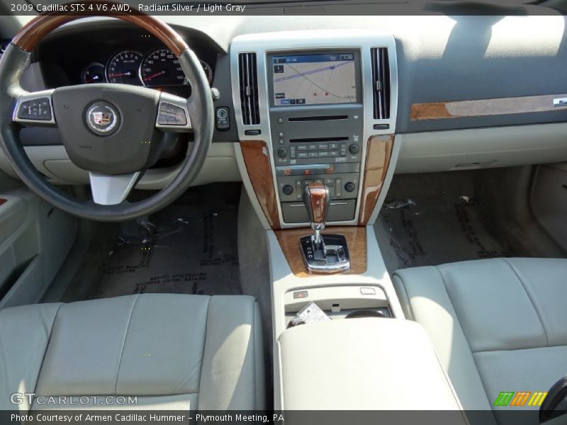 Radiant Silver / Light Gray 2009 Cadillac STS 4 V6 AWD