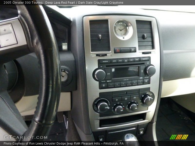 Deep Lava Red Pearl / Dark Slate Gray/Light Graystone 2005 Chrysler 300 Touring