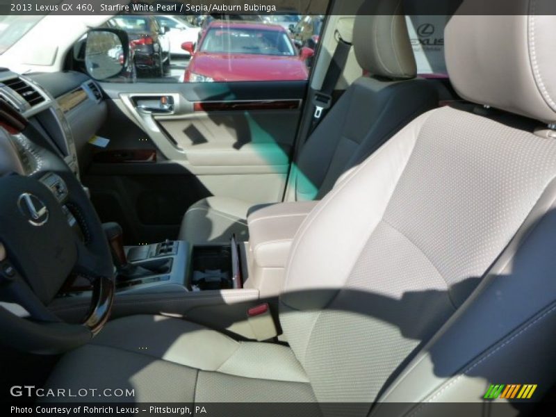 Starfire White Pearl / Sepia/Auburn Bubinga 2013 Lexus GX 460