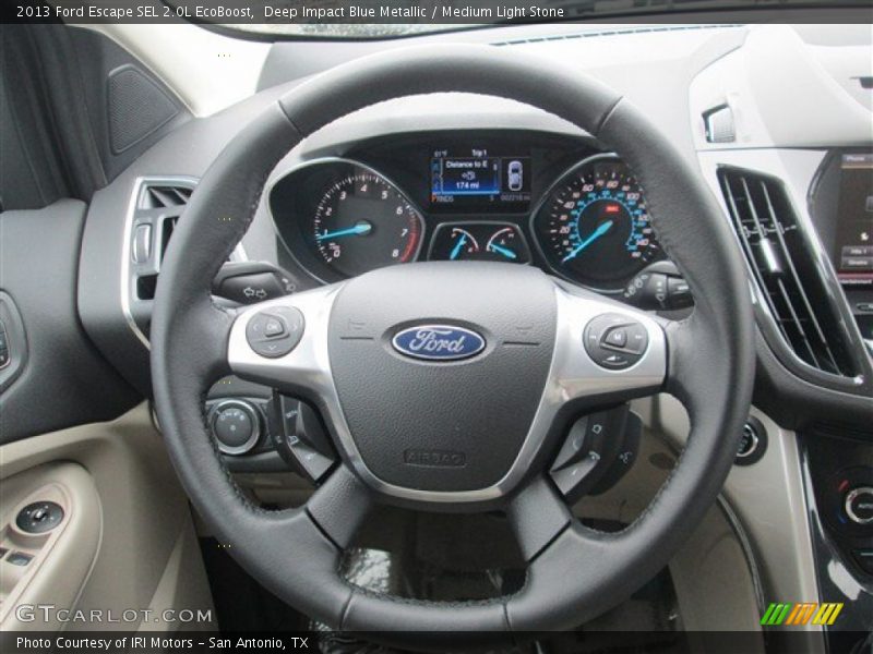  2013 Escape SEL 2.0L EcoBoost Steering Wheel